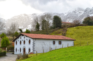 countryside landscape at navarre, spain