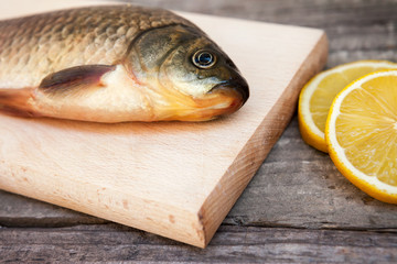 A specialty with fish