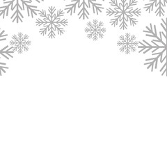 Fototapeta na wymiar snowflakes pattern christmas background vector illustration design