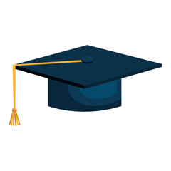 hat graduation isolated icon vector illustration design