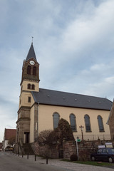 Obraz premium Kirche in Oermingen