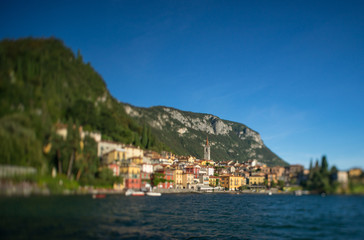Fototapeta na wymiar Landscape of Como lake. Italy.
