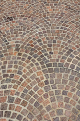 Old gray pavement. Picture can be used as a background