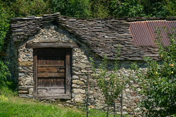 Old stone barn
