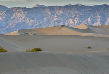 Dunes with Mountains