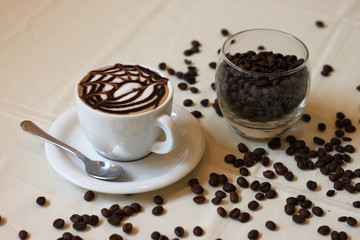coffee and cappuccino art
