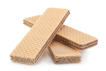 Wafer closeup on white