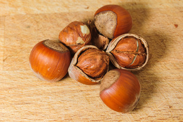 Chopped hazelnuts