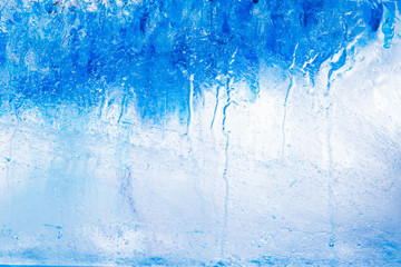 Ice cube texture background