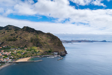 Beach Machico, Madeira, Portugal, Europe
