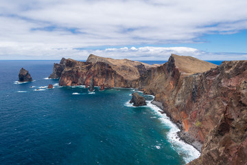 Fototapeta na wymiar Ponta do Rosto, Portugal, Canico, Madeira Island, Portugal , Europe