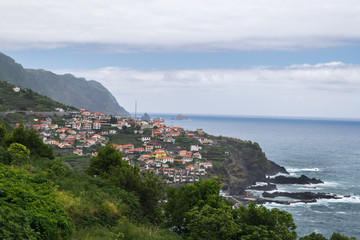 Coastline near Ponta Delgada, Madeira, Portugal, Europe