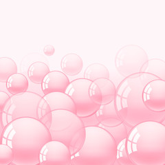 background with bubble gum