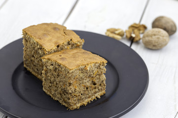 Homemade carrot cake