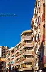 Fototapeta premium Residential buildings in Zaragoza - Spain