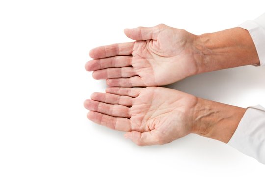 Cropped image of person hands