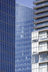 Obraz premium Vancouver Downtown Windows