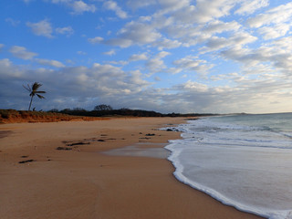 Pahohaku Beach at Dusk