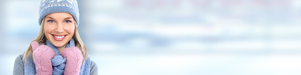 Woman winter clothing