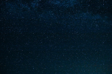 Fototapeta na wymiar Starry sky at night