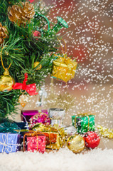 Christmas  with decorations