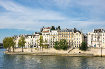 Fototapeta na wymiar The river Seine in Paris