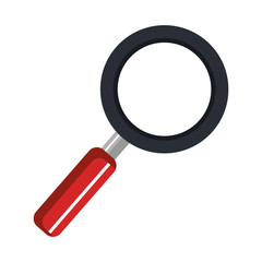 search magnifying glass isolated icon vector illustration design
