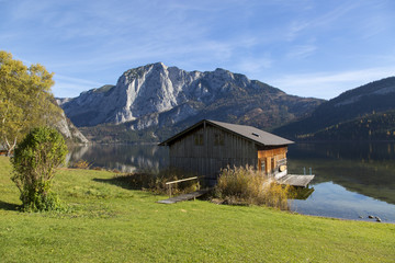 Fototapeta na wymiar Altaussee, Altausseer See im Salzkammergut,Steiermark,Österreich