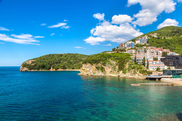 Fototapeta premium Mogren beach in Budva