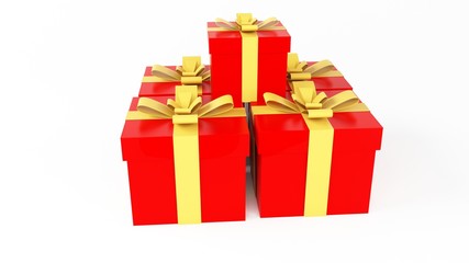 red gift