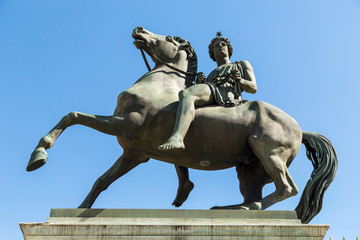 Obraz premium Turin - View of Castor and Royal Palace