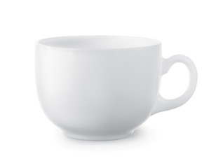  Blank white coffee cup