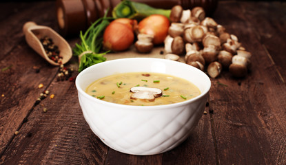 Creamy Mushroom Soup 