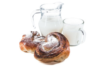 Milk and bun