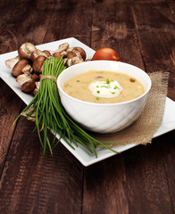 Creamy Mushroom Soup 