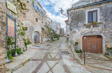 Scenic sight in Vico Garganico, Foggia Province, Puglia (Italy)