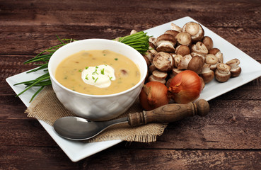 Creamy Mushroom Soup 