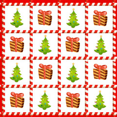Christmas seamless pattern