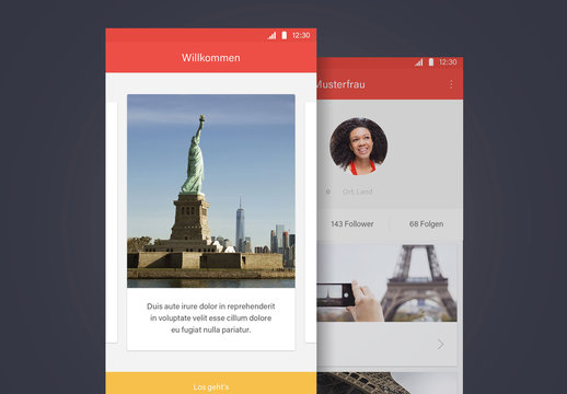Reise &ndash; UI-Kit