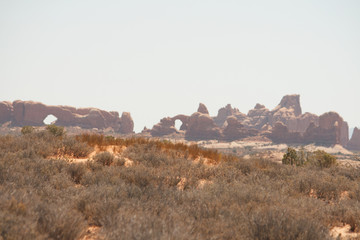 Fototapeta na wymiar Desert Rock Formation