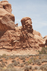 Fototapeta na wymiar Desert Rock Formation