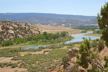 Fototapeta na wymiar Desert River