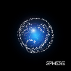 Sphere from particles design