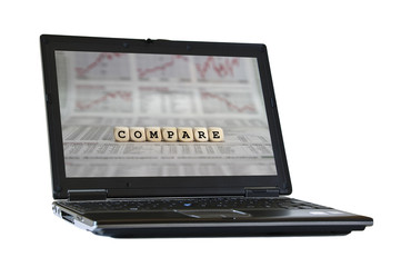 Compare word built with letter cubes