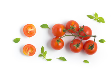 Branches of Cherry Tomatoes