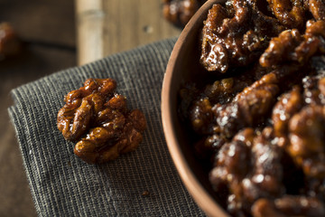 Sweet Homemade Candied Walnuts
