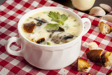 Mushroom soup