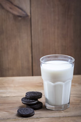cookies and milk