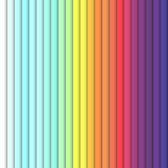 Obraz premium Bright color vertical rectangles, colorful design with overlapping geometric rectangular shapes forming abstract beautiful background. Perfect backdrop for project of brochure or flyer.