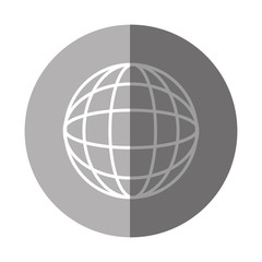 sphere planet isolated icon vector illustration design